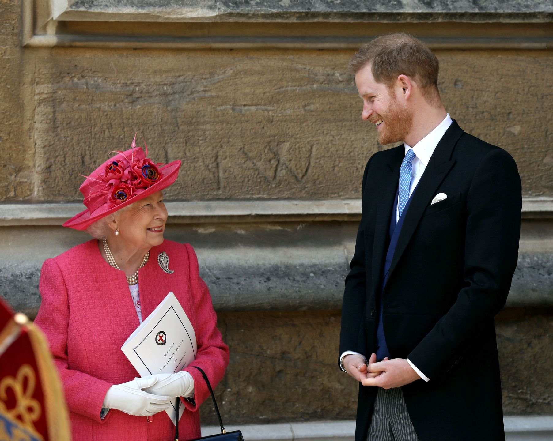 Książę Harry i królowa Elżbieta