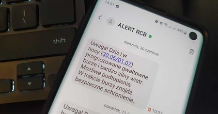 Alert RCB bez polskich znaków. Jest wyjaśnienie