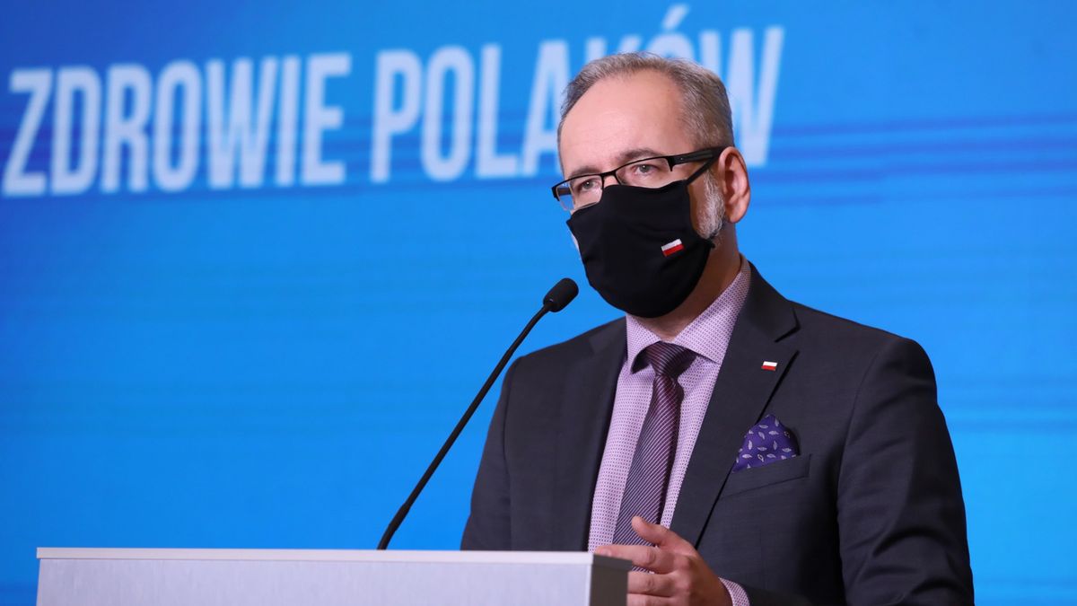 Minister zdrowia Adam Niedzielski