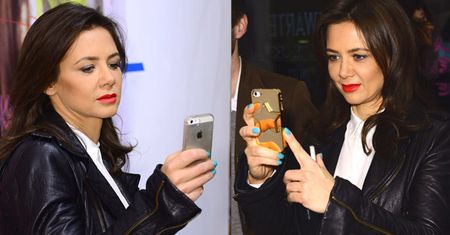Kinga Rusin szpanuje iPhonem! "PATRZY & MYŚLI"