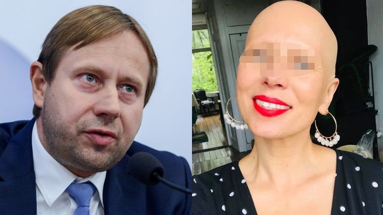 Dyrektor TV Republika Radosław Dobrzyński krytykuje wygląd chorującej kobiety