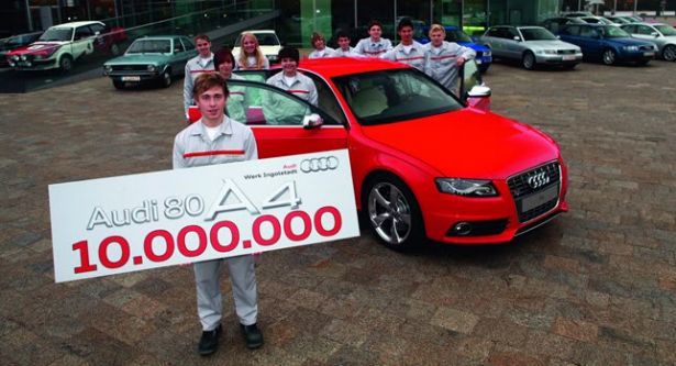 Audi 80/A4 - to już 10 milionów [wideo]