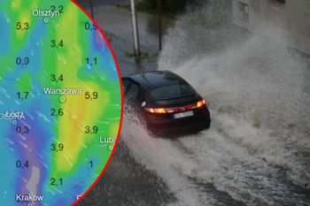 Ściana deszczu nad Polską. Jest najnowsza prognoza pogody