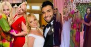 Donatella Versace i Madonna relacjonują ślub Britney Spears: wspólne śpiewanie "Vogue" i pocałunek królowej popu z panną młodą (FOTO)