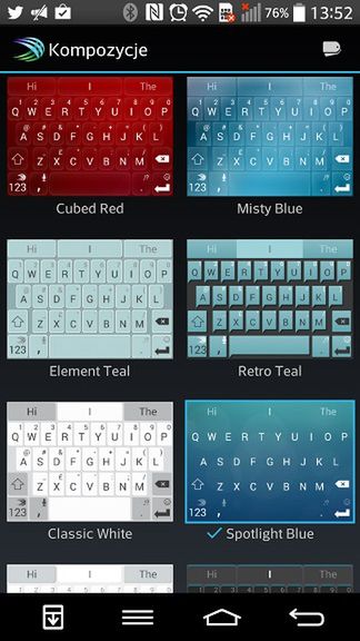 Sklep z motywami SwiftKey