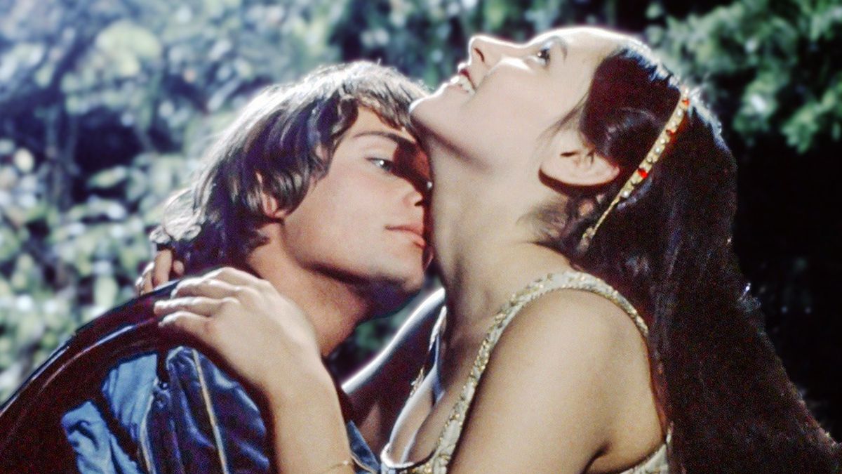 Olivia Hussey i Leonard Whiting w filmie "Romeo i Julia"