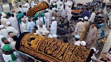 Pogrzeb ofiar eksplozji