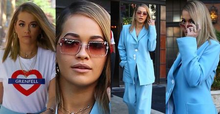 Rita Ora w garniturze za 10 tysięcy
