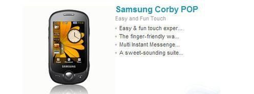 Samsung Corby C3510 Pop prawie oficjalnie