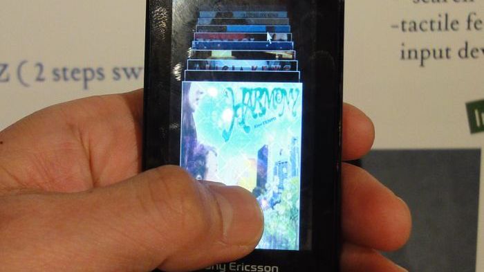 Sony przedstawił nowy sposób obsługi ekranu dotykowego 1