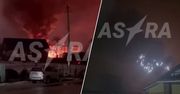 Nocny atak Ukrainy. Skład ropy naftowej w Rosji zapłonął
