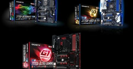 Gigabyte przedstawia trzy podświetlane płyty pod procesory Skylake