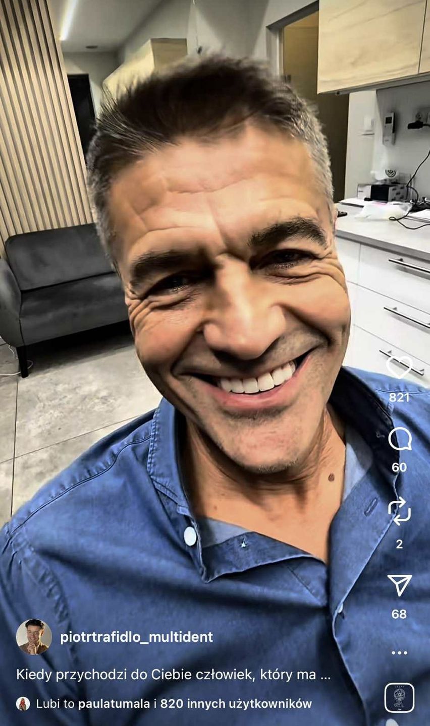 Nowy uśmiech Krzysztofa Hołowczyca