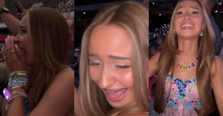 Podniecona Angelika Mucha na koncercie Taylor Swift. Pochwaliła się wyjątkową kreacją. "Mega miło ze strony Taylor, że postanowiła ubrać ten sam kolor" (WIDEO)