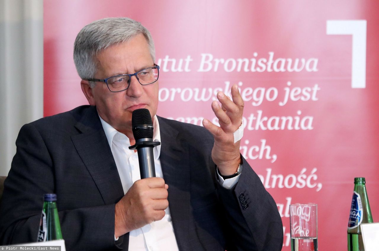 Bronisław Komorowski traf do jednego ze stołecznych szpitali