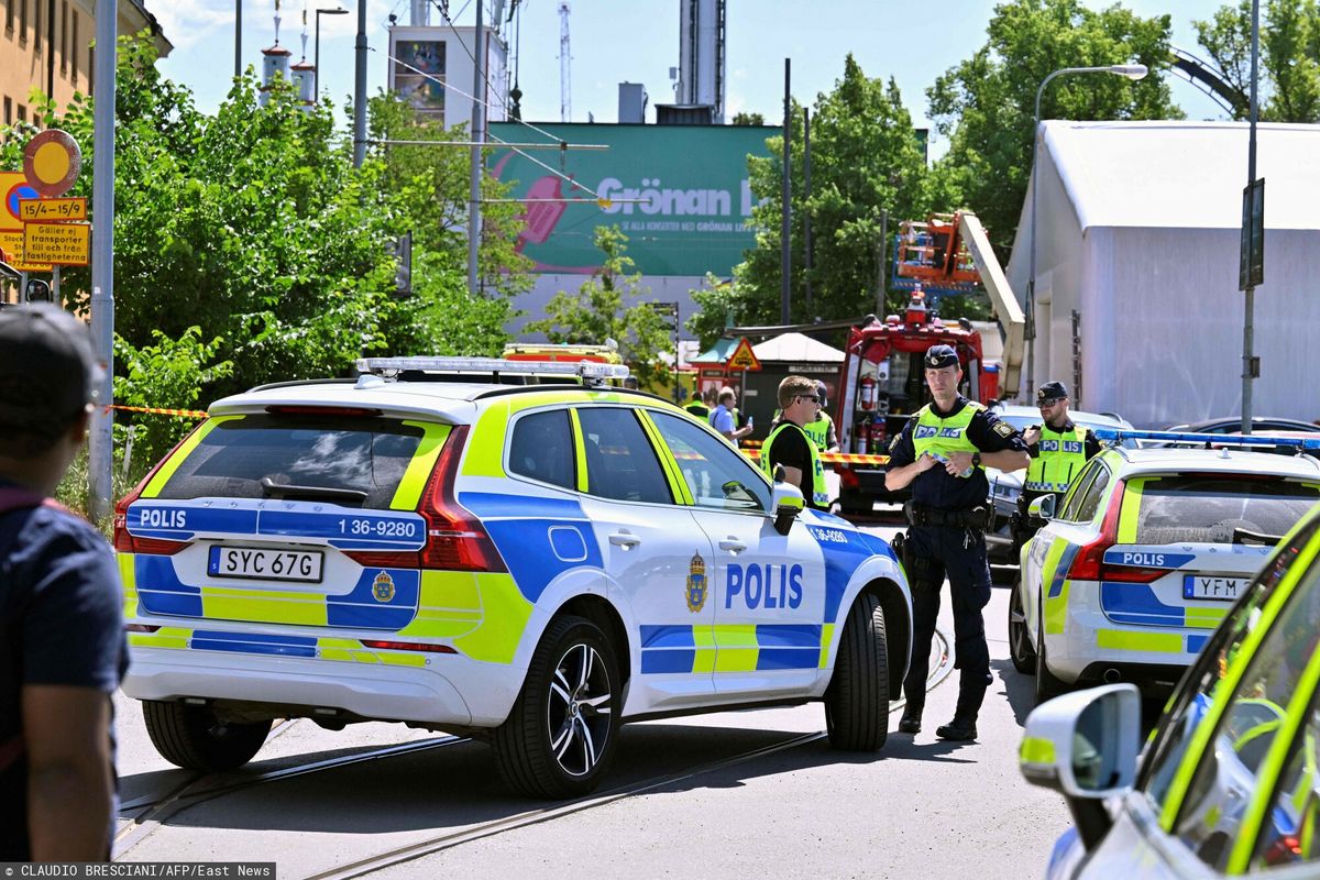 Wypadek z kolejką górską w parku rozrywki Grona Lund
