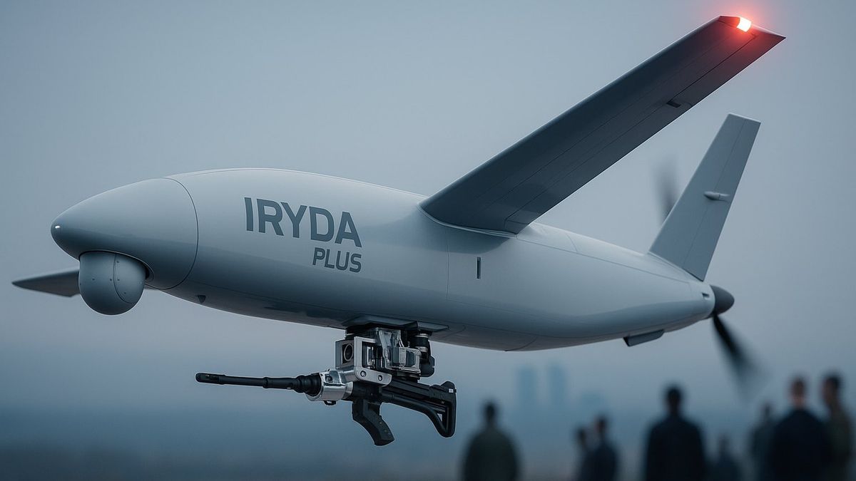 Iryda Plus - jedna z wizualizacji