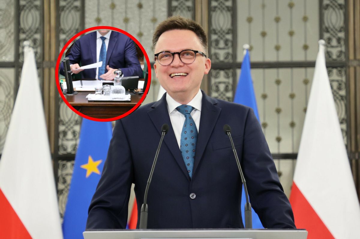 Szymon Hołownia w roli Marszałka Sejmu