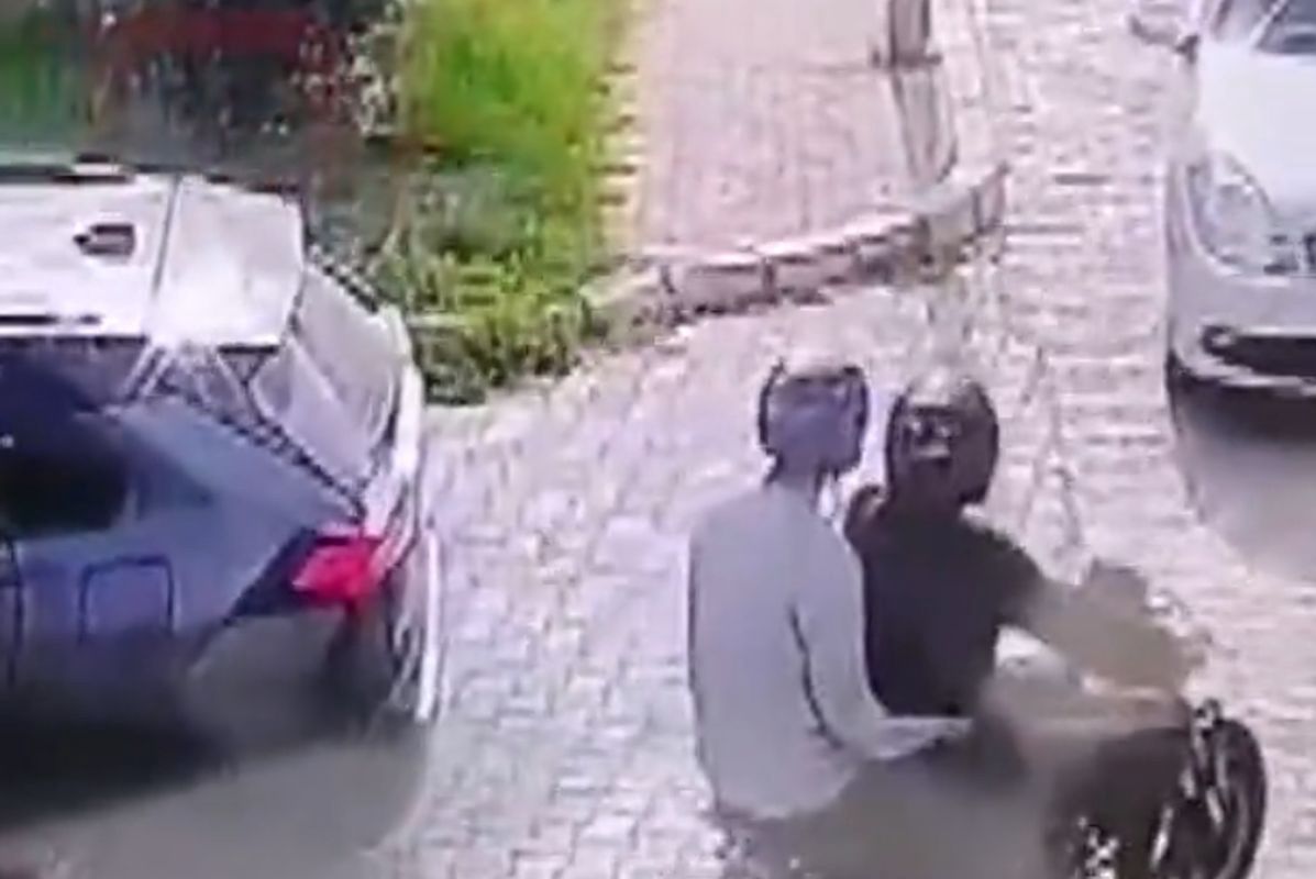 Ukrainian robbed in Turkey, kills both of the thieves. A recording from Alanya