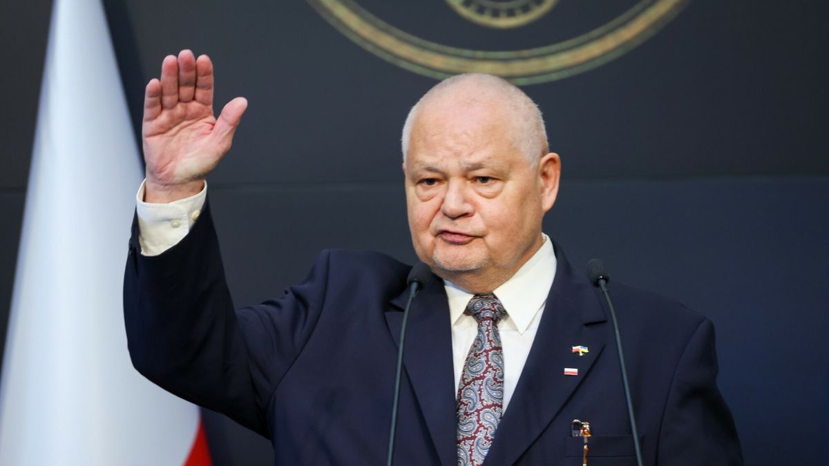 Adam Glapiński podczas jednej z konferencji prasowych Jacek Dominski/REPORTER