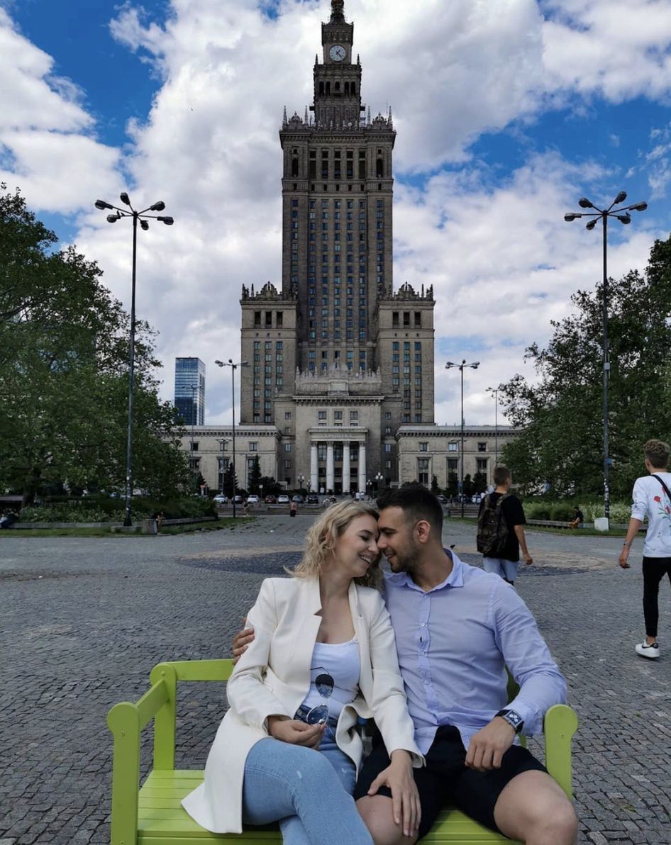 Łukasz Kuchta i Oliwia 