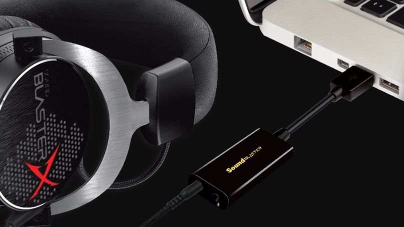 Creative Sound Blaster PLAY! 3 jest mały, ale napędzi nawet duże słuchawki 1