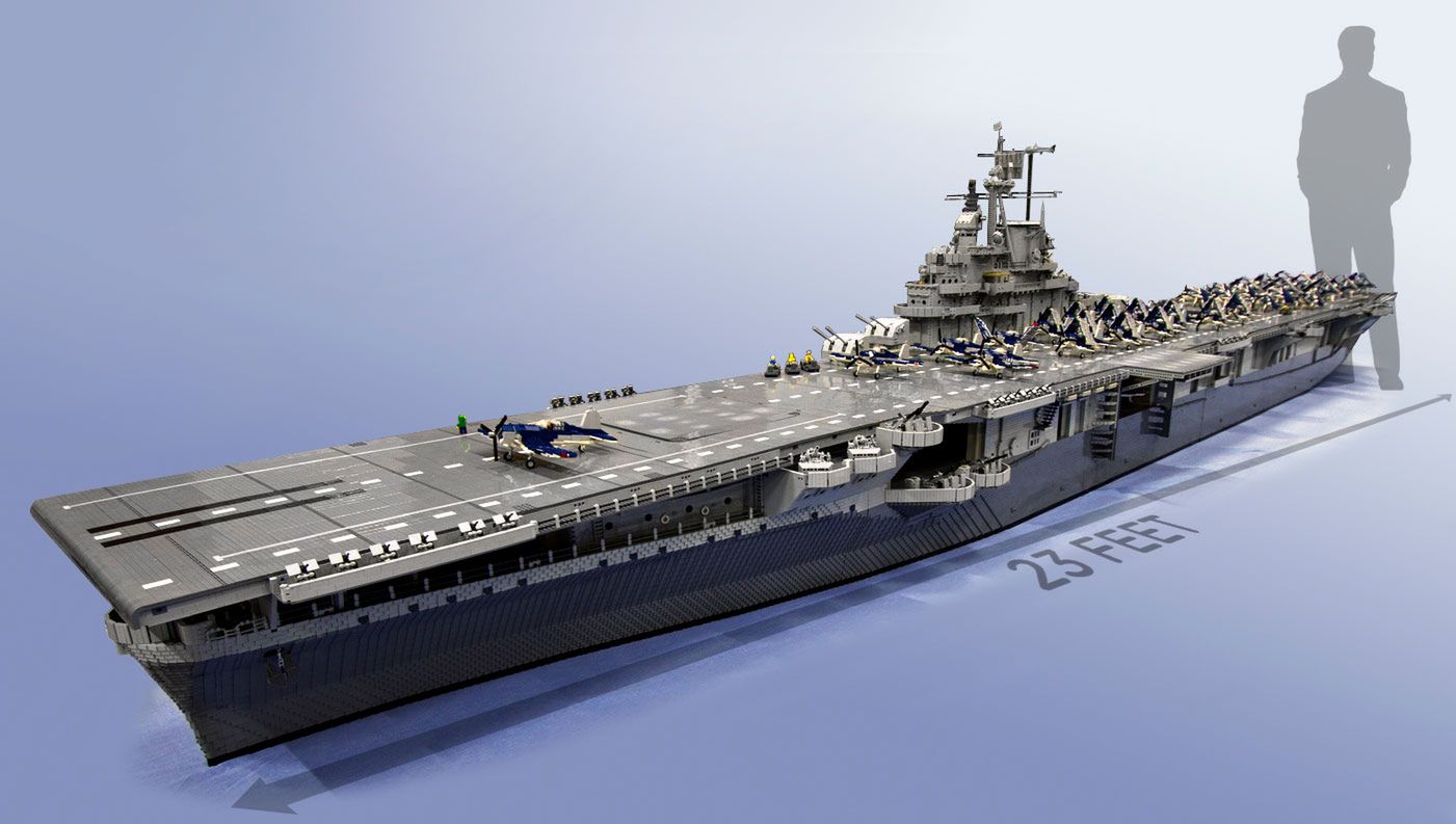 Największy na świecie statek wykonany z LEGO 1