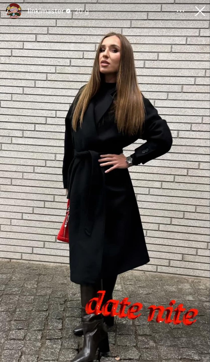 Marta Linkiewicz nadaje z randki z chłopakiem