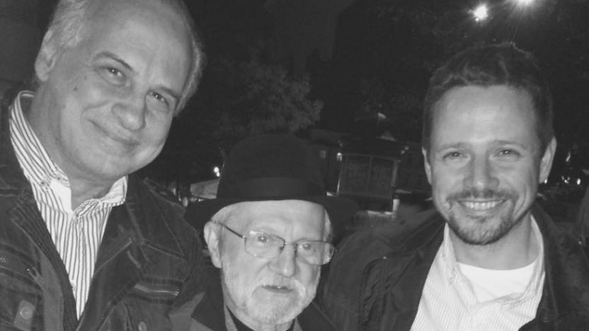 Przyrodni bracia Piotr Ferster (z lewej) i Rafał Trzaskowski