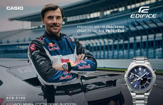 Edifice x Jakub Przygoński – prędkość nie ma znaczenia. Znaczenie ma precyzja