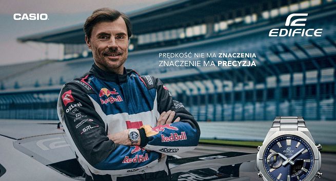 Edifice x Jakub Przygoński – prędkość nie ma znaczenia. Znaczenie ma precyzja