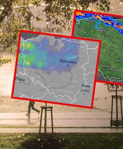 Deszczowy front nad Polską. Północ spowita chmurami