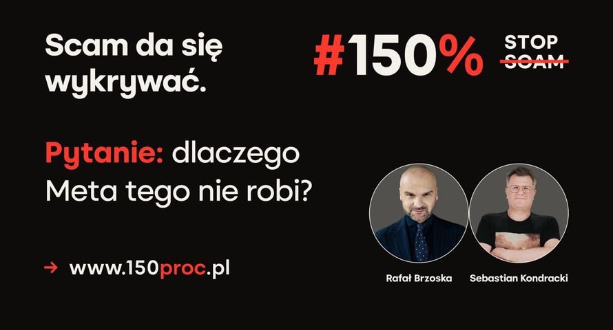 Brzoska uruchamia ScamWatch. Ma wykrywać scam wobec bierności Mety
