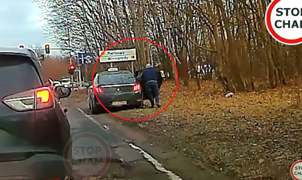 Niecodzienny koniec podróży taksówką. Tak zachował się kierowca.