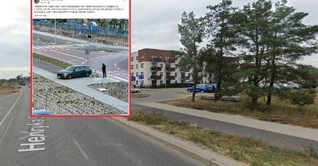 Zatrzymał się na "mizianko". Zrobili mu zdjęcie