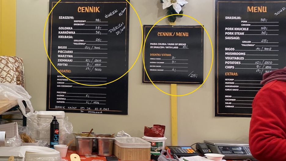 Niektóre ceny na Jarmarku Bożonarodzeniowym w  Gdańsku mogą się wydawać wygórowane 