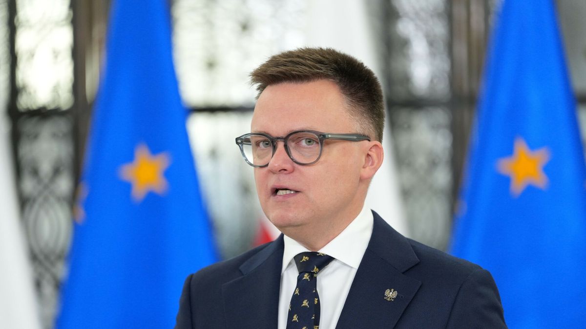 Marszałek Sejmu Szymon Hołownia