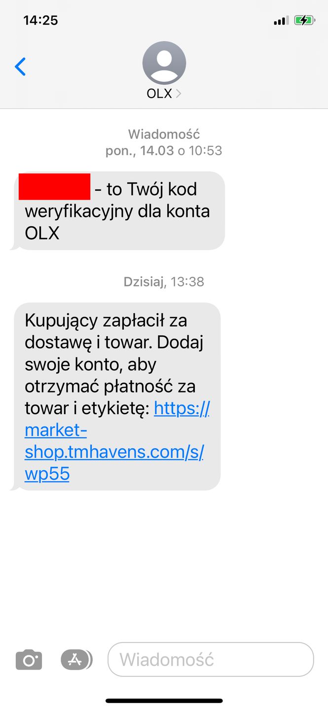 Oszustwo na OLX