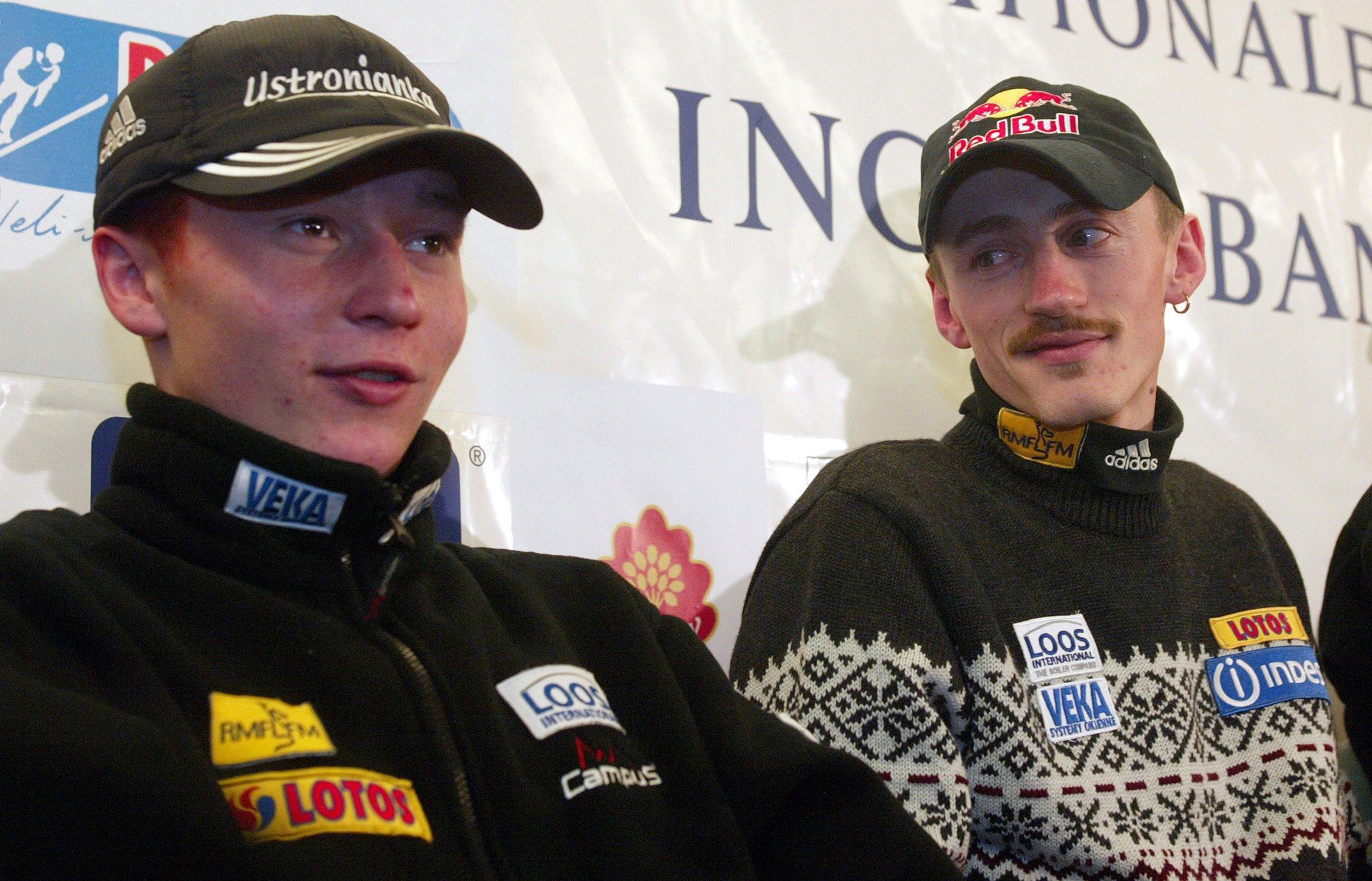Mateusz Rutkowski i Adam Małysz