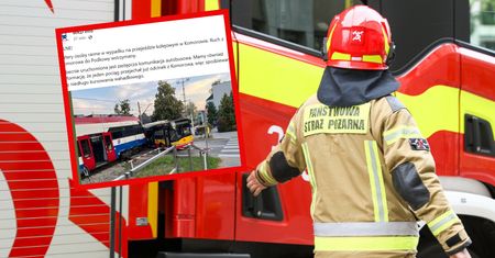 Zderzenie autobusu z pociągiem pod Warszawą. Są ranni