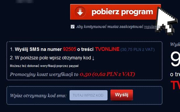 Kolejny internetowy naciągacz. Uważajcie na Telewizja-Przez-Net.pl 2
