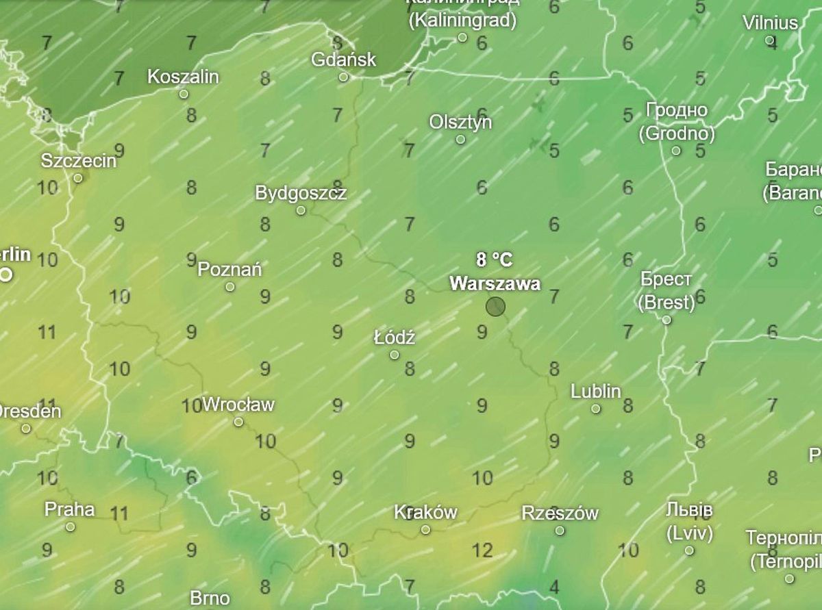 Pogoda w Polsce w grudniu