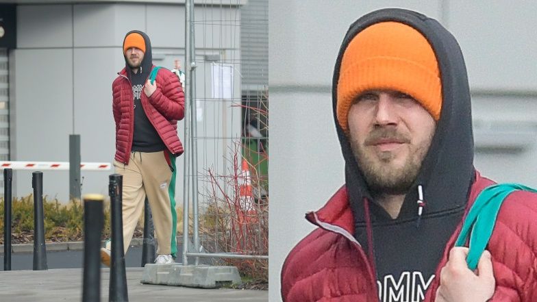 Antoni Królikowski na siłowni