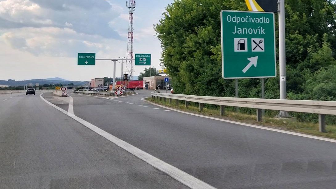 Oznakowanie słowackich dróg