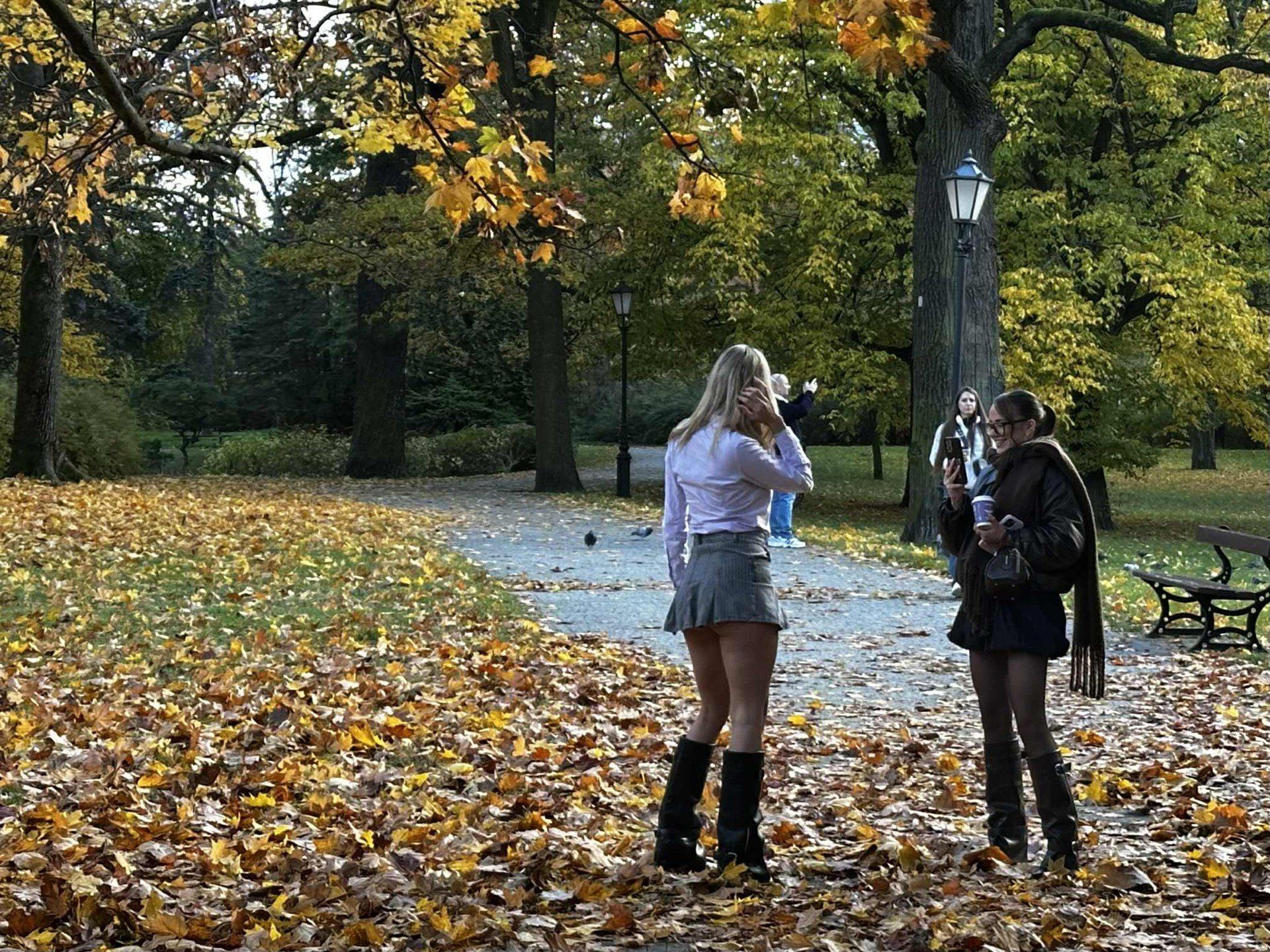 lodz niedziela, park źródliska
