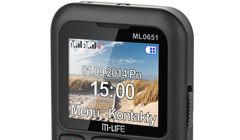 ML0651 - telefon dla seniora z funkcją Dual SIM od M-Life za 105 zł
