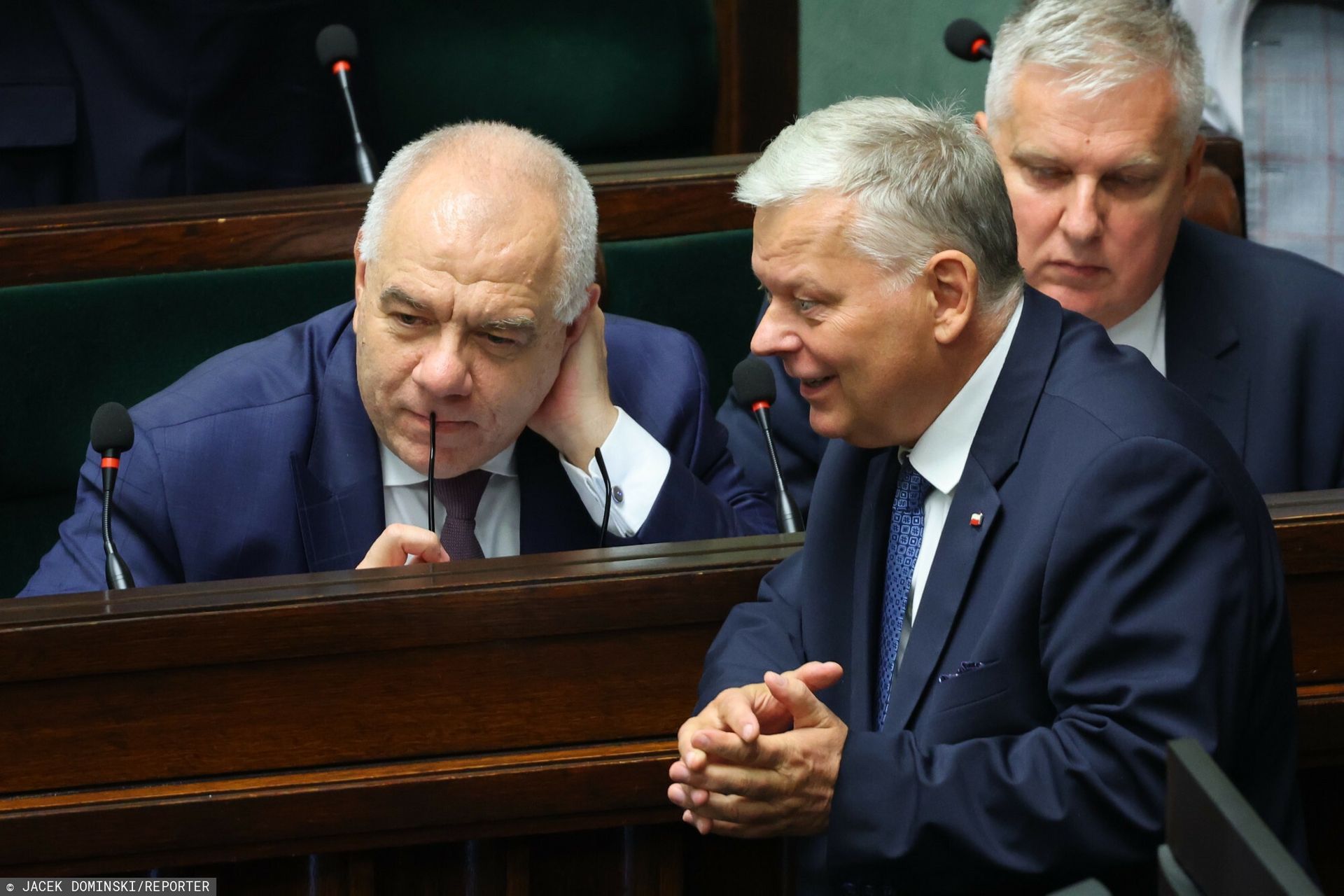 Kłótnia Sasina i Suskiego. Miały paść wulgaryzmy