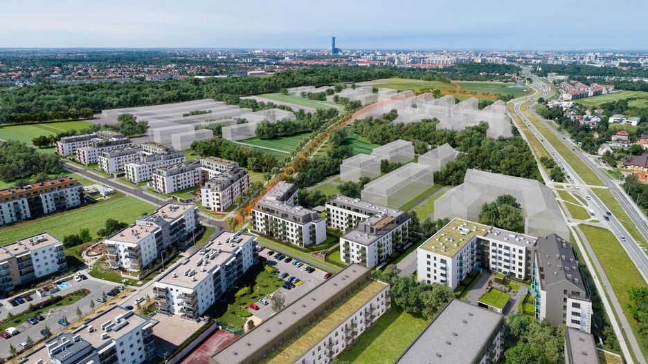 Wrocław. Nowa droga na Jagodnie. Usprawni ruch