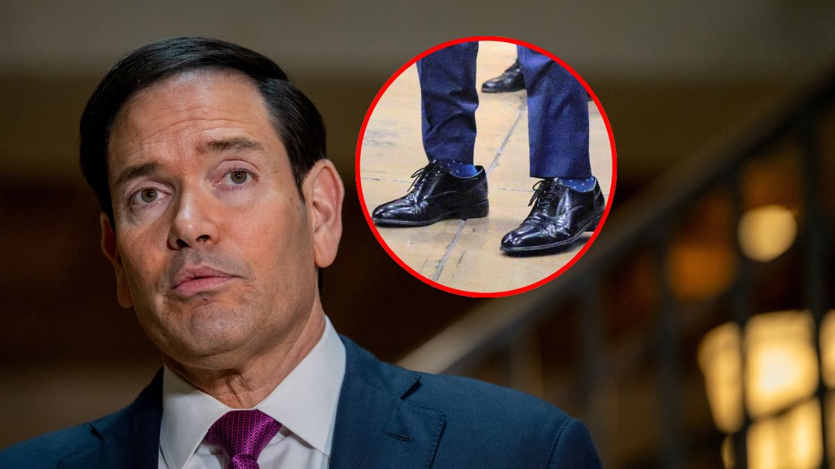 Marco Rubio miał dostać za duże buty od Donalda Trumpa