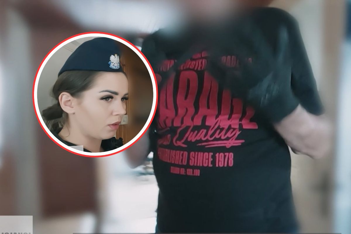 Nagle wybuchł. Policjantka nie wytrzymała. "Nie krzyczy pan na mnie"